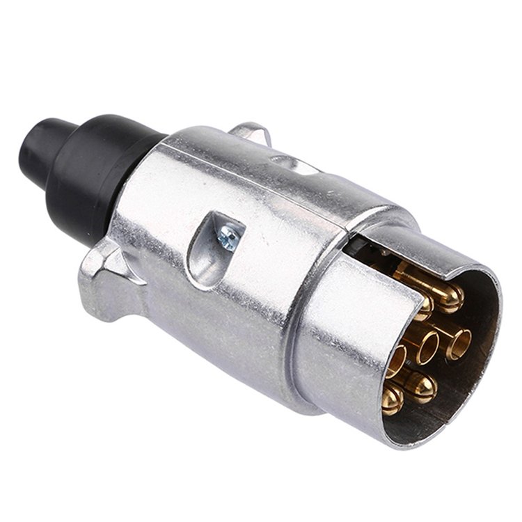 Hot sale trailer connection aluminium 7 pin trailer plug