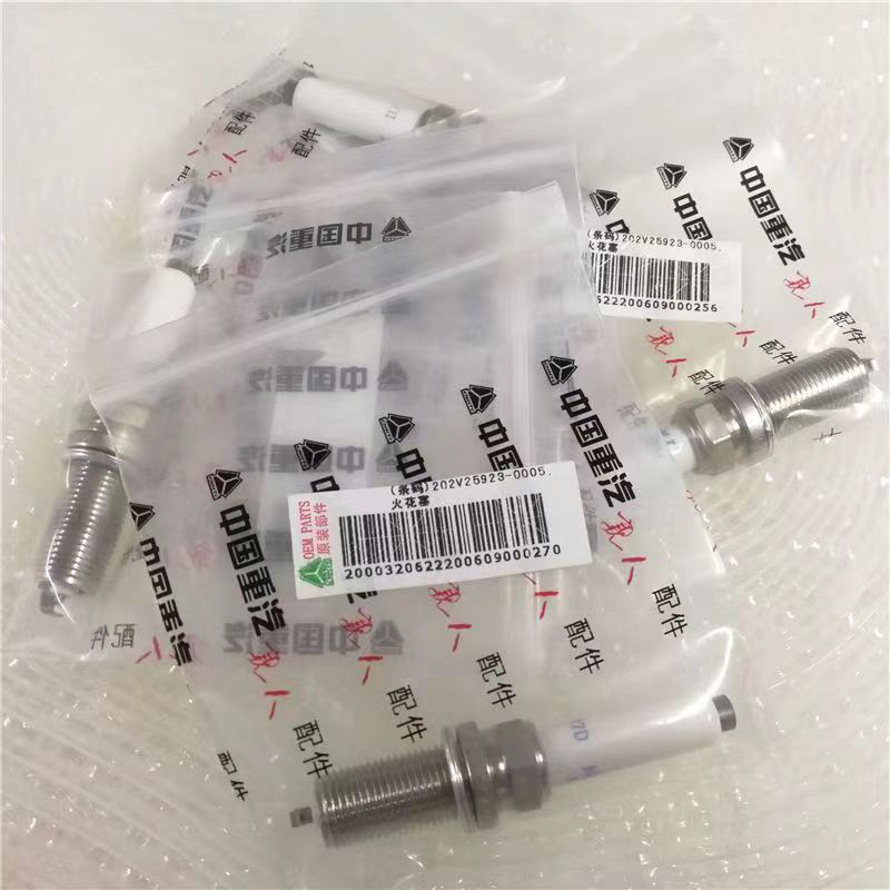 Hot Sale Original Sinotruk HOWO TX Semi Trailer Tractor Truck Engine Spare Parts Ignition Plug Spark Plugs 202V25923-0005