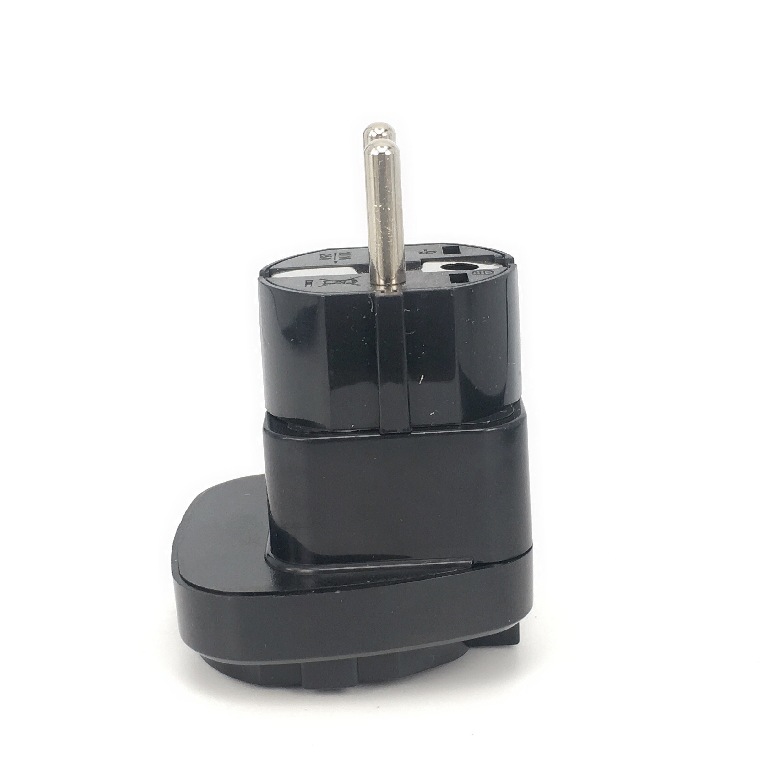 universal to EU plug adapter schuko 16A 250V Type F round 2 pins conversion plug US America adapter for European France Greece