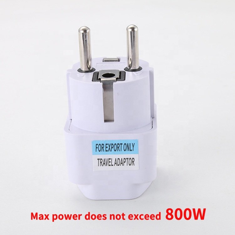 cantell 250V Converter Socket 10A EU Plug Travel Socket Universal travel UK EU adapter