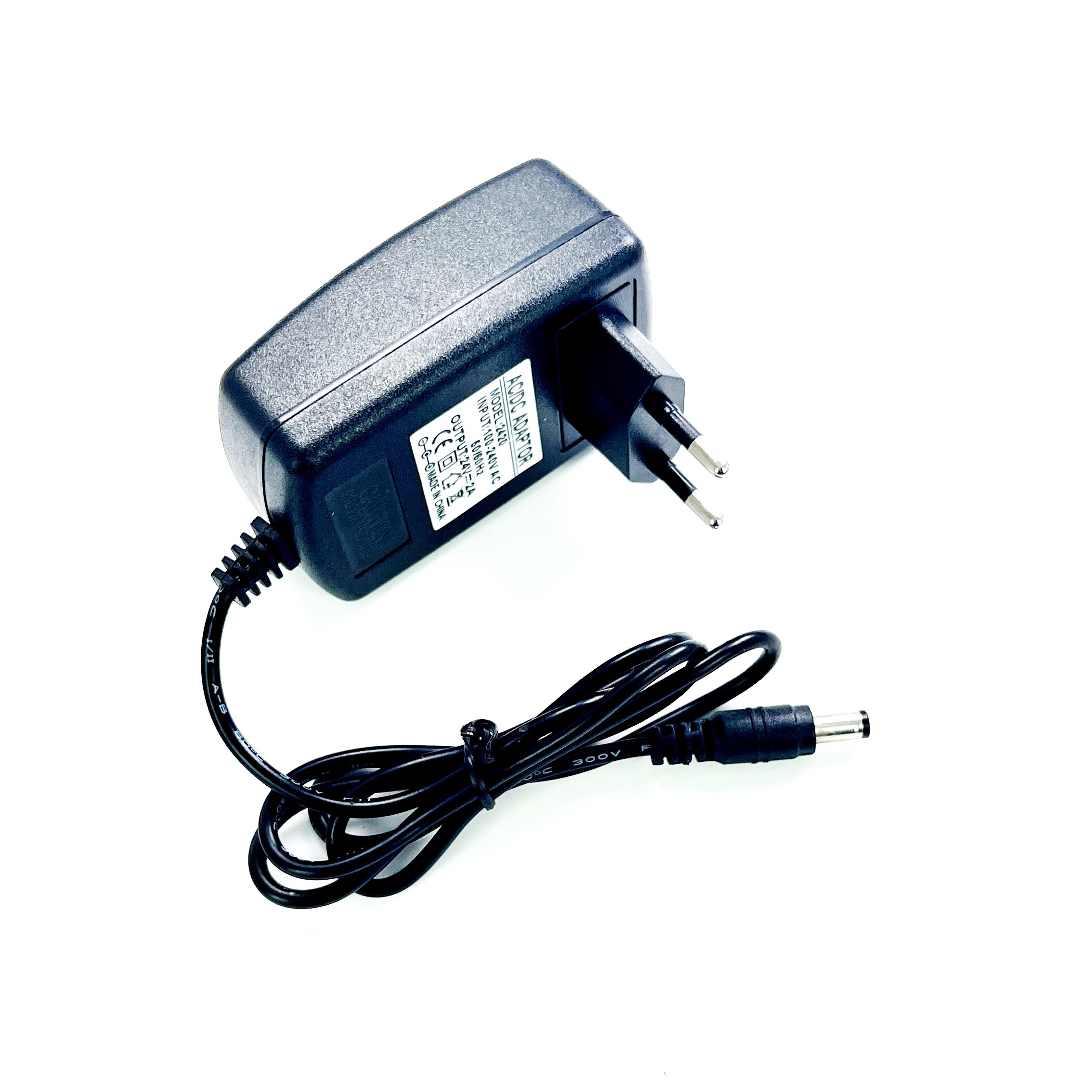 US EU 24V Power Wall Plug for Nail Art Light Therapy Machine Water Purifier Motor AC DC 24V 2A Power Adapter