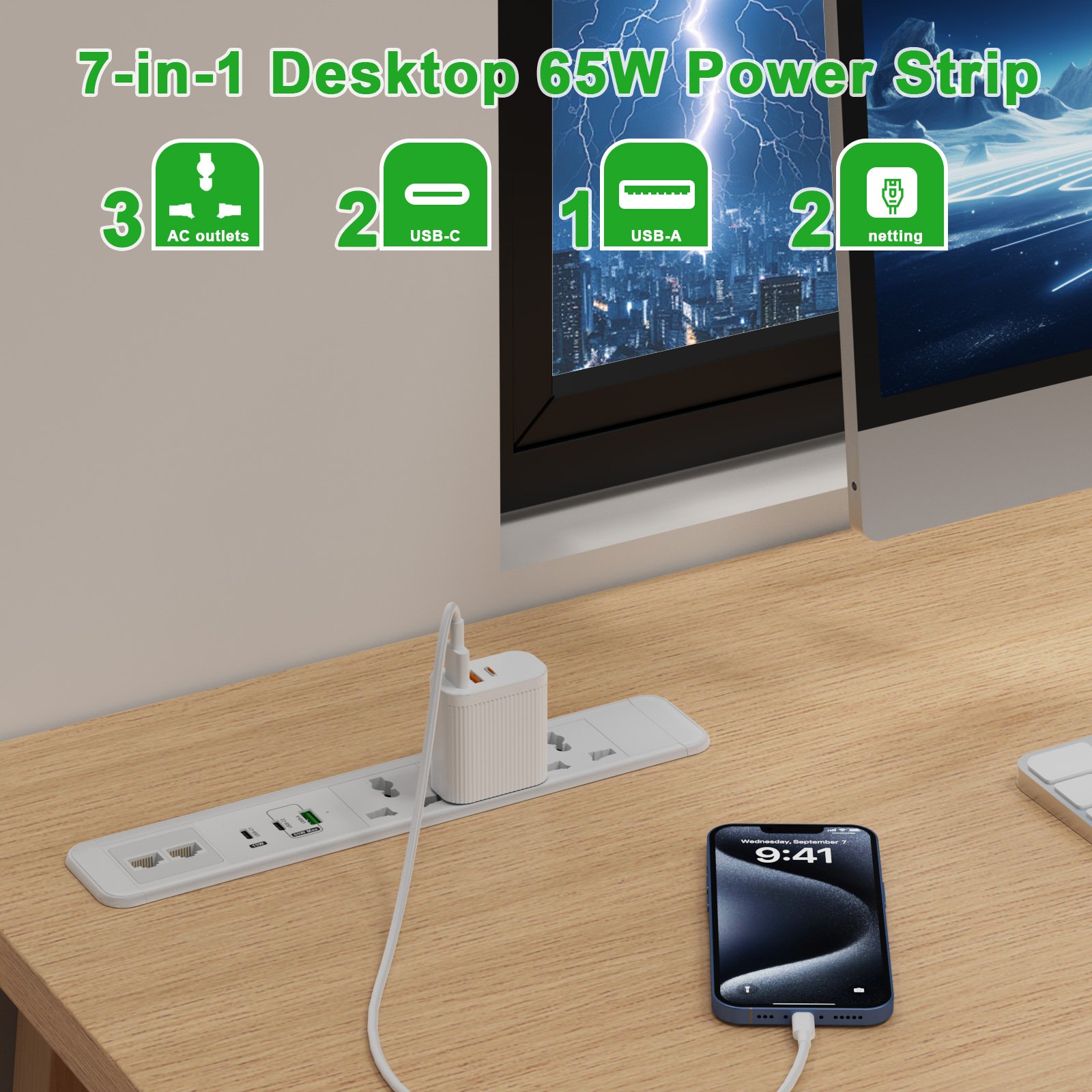 Universal Power Strip with Usb Port Type G Plugs And Sockets Furniture Hidden Power Outlet Desk Power Outlet Recessed