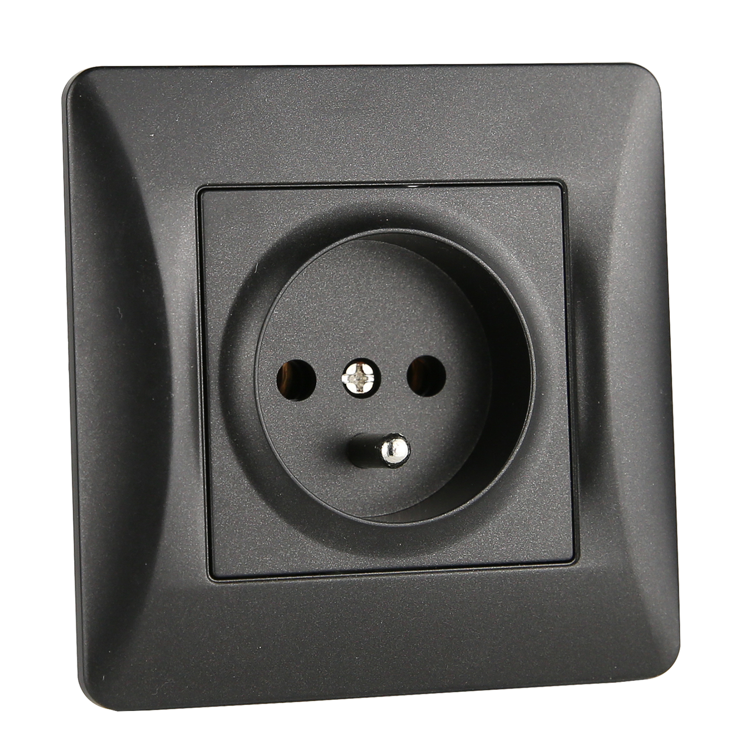CE Certificate 16A PC Frame Electric Home Wall Plugs French Socket Wall Sockets Electrical Socket