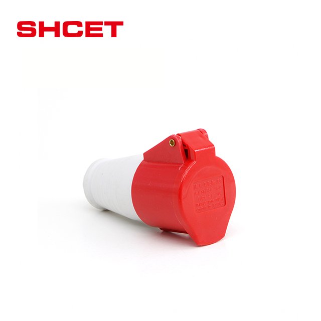 OEM good quality 3P 16A industrial surface mounted wall plug 110v