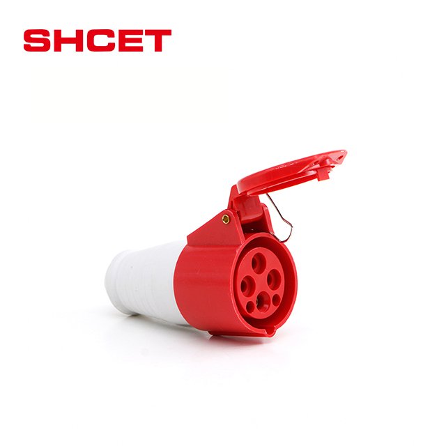 OEM good quality 3P 16A industrial surface mounted wall plug 110v