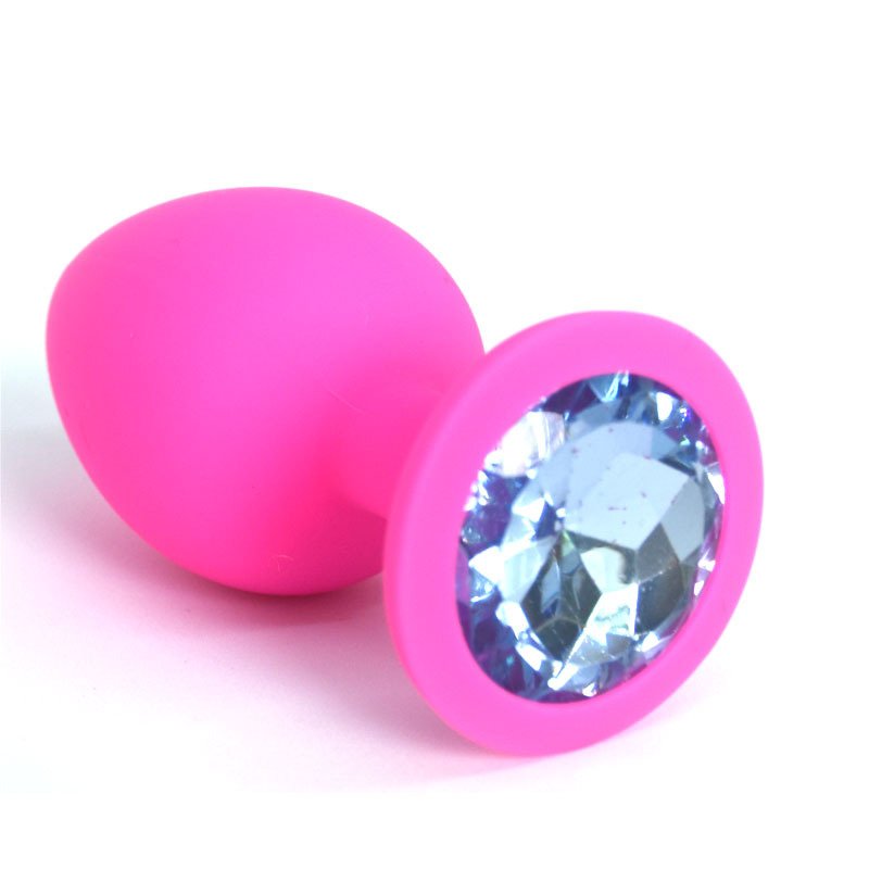 Silicone Anal Plug Removable Jewel Decoration Butt Plug Sex Toys Prostate Massager Anal Sex Toys For Couple Gay