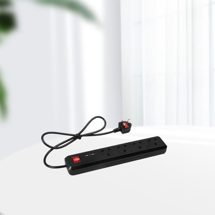 2 3 4 Way USB Outlets Extention Cord Fashion Portable Surge Protector Extension Lead Cord Plug Socket