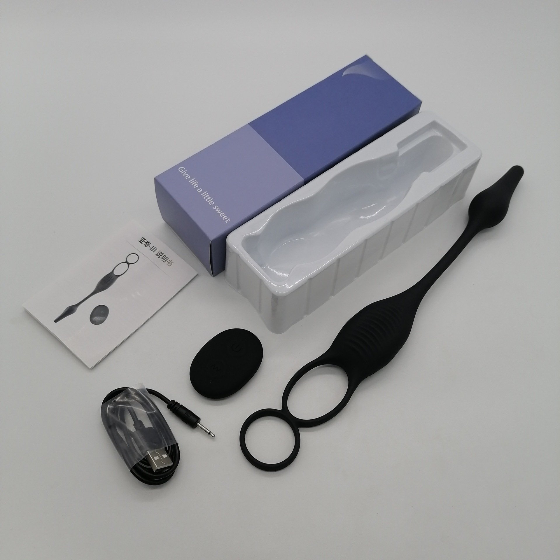 Food Grade Material beautiful buttocks Anal Plug Wireless Control nice butt pull beads 10 Vibrating Anal Plug