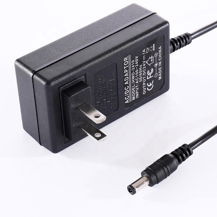 24W Switching power adapter AC/DC 12V2A 24V1A Wall-mount interchangeable plug(US/EU/UK/AU/CN) power supply Wall Charger