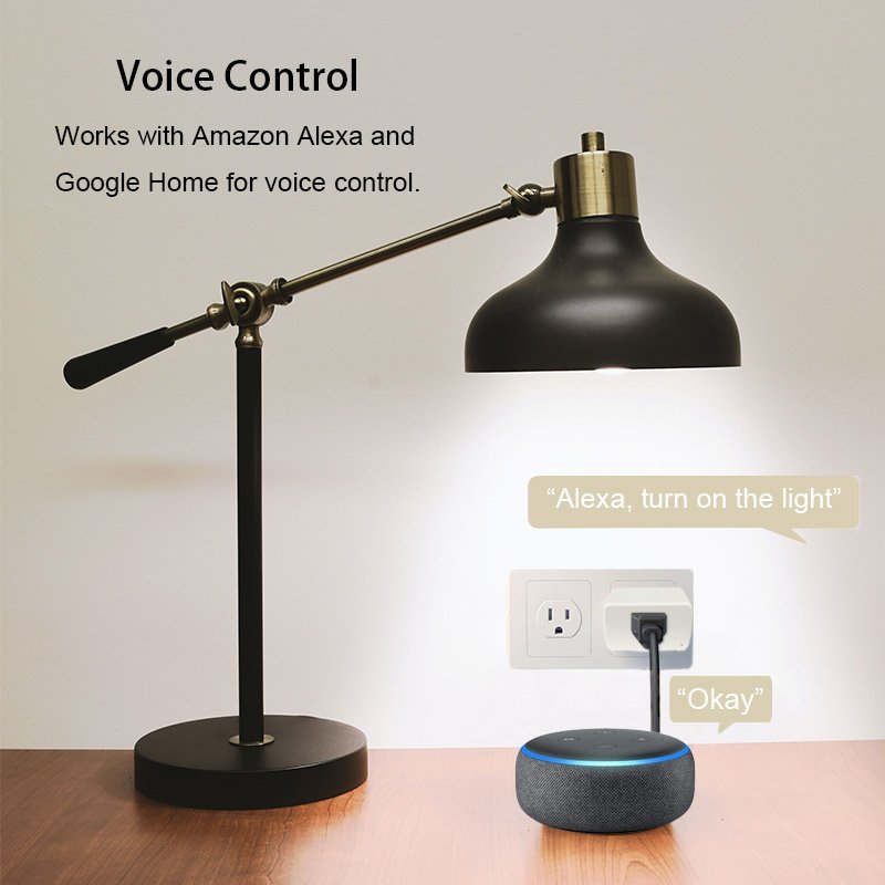 15A wlan rectangular remote control smart plug wifi tuya alexa us homekit universal home kitchen