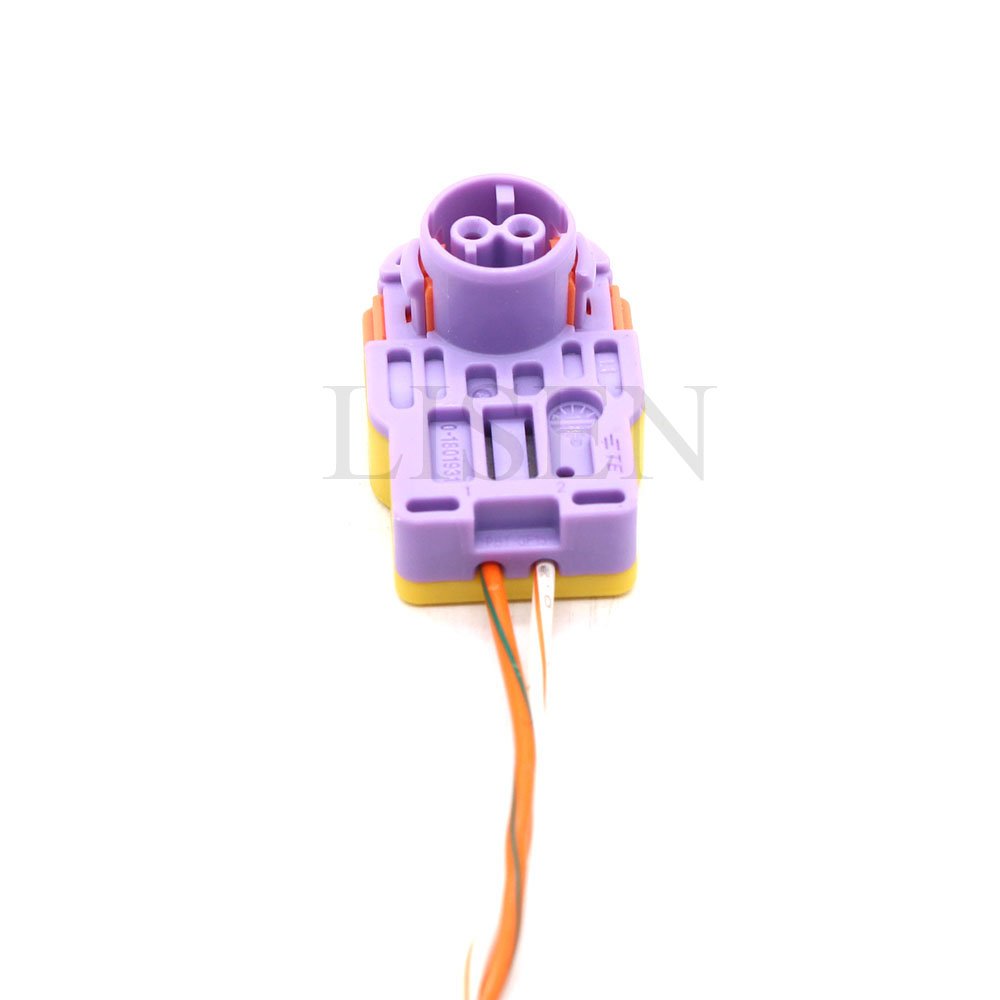 Factory Direct 2 Pin Automotive Electrical Purple Air Bag Plug Senor Wire Harness For VW