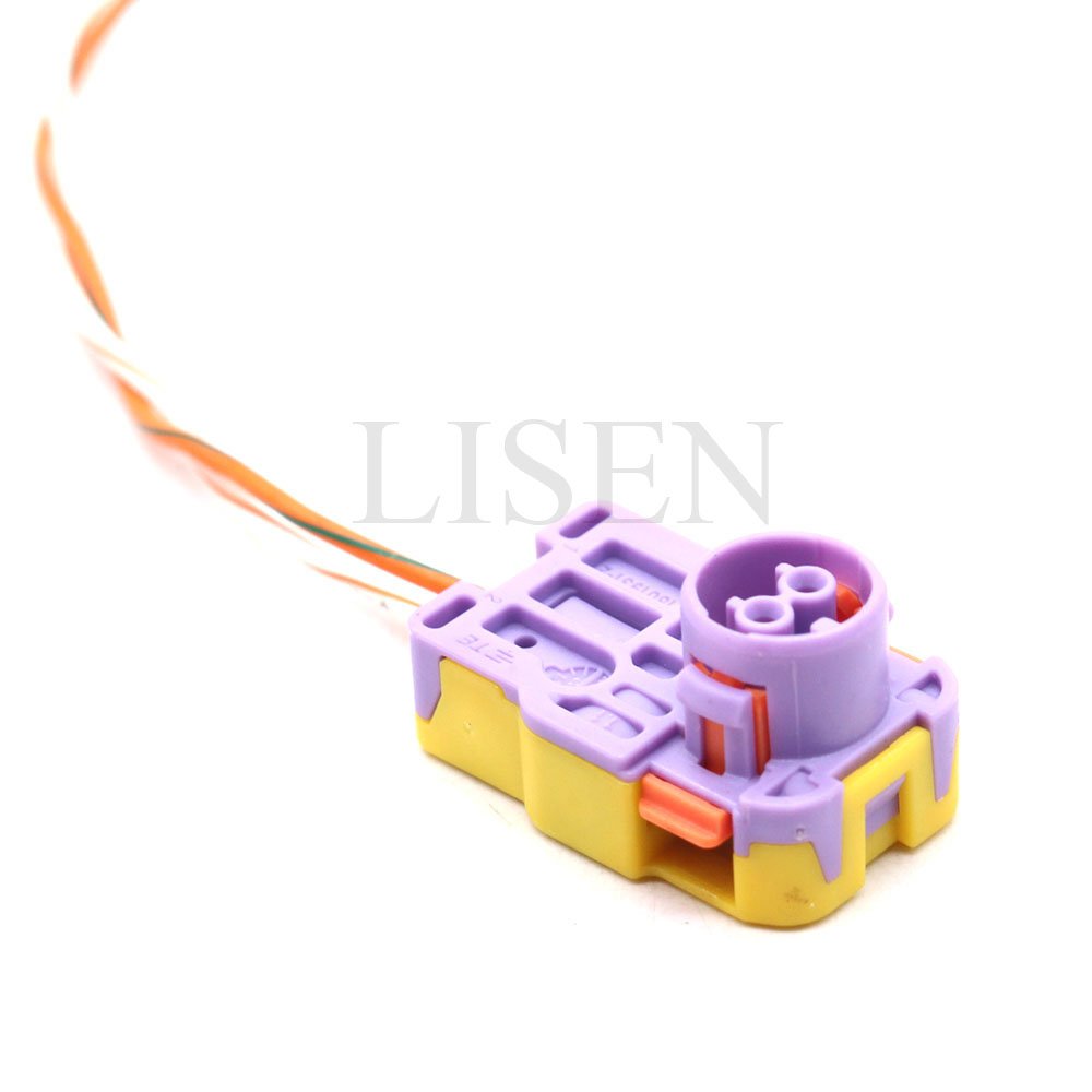 Factory Direct 2 Pin Automotive Electrical Purple Air Bag Plug Senor Wire Harness For VW