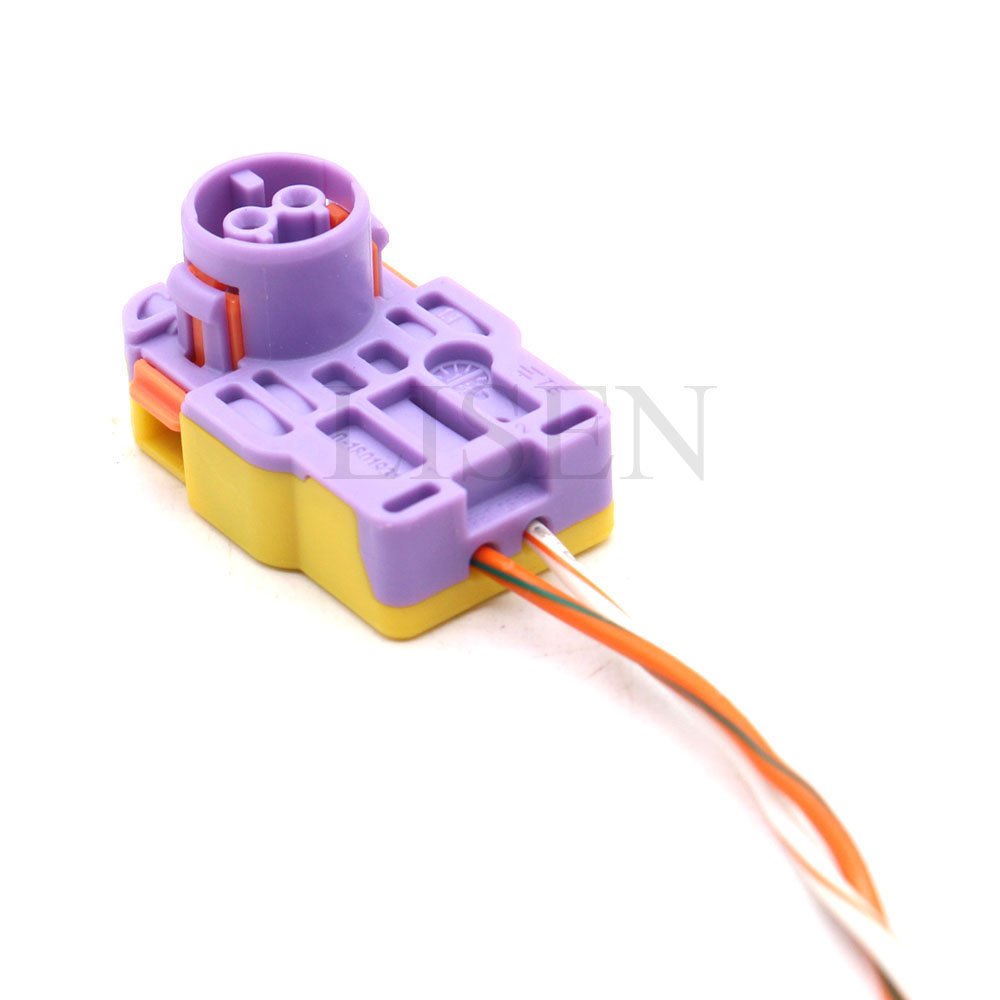Factory Direct 2 Pin Automotive Electrical Purple Air Bag Plug Senor Wire Harness For VW