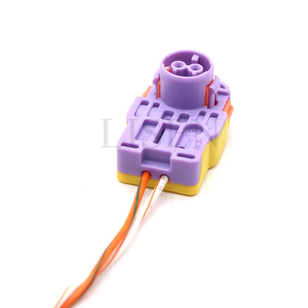 Factory Direct 2 Pin Automotive Electrical Purple Air Bag Plug Senor Wire Harness For VW