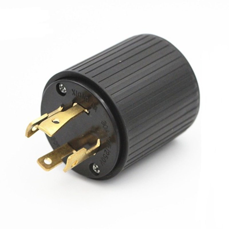 NEMA L14-30P 30A 125/250V 3 Pole 4 Wire Industrial Grade Locking Male Plug 30-Amp Locking Plug