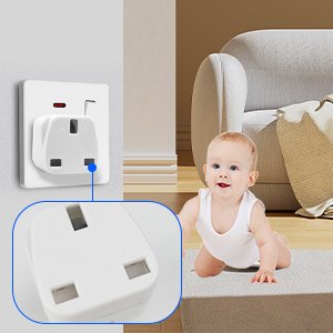 UK to South Africa india 3 pin AC Power Plug Converter type M Travel Adapter Charger