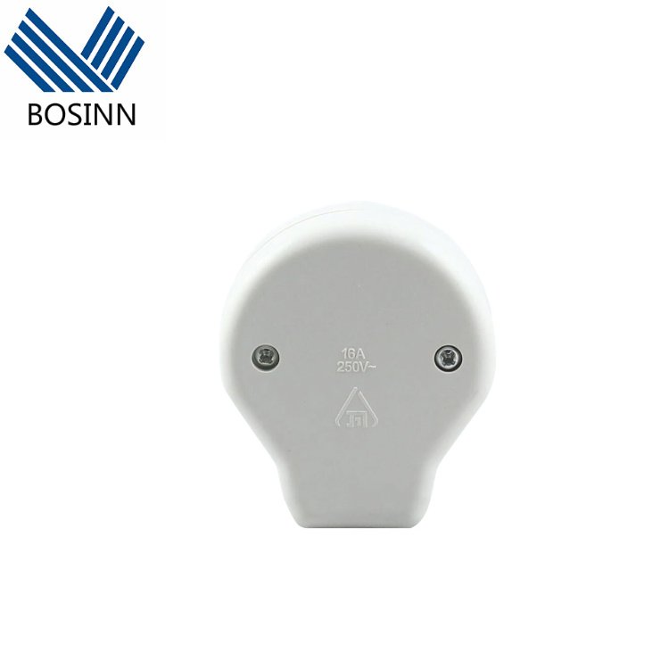 3Pin Israel Plug Socket Male Female Electrical Connector Plug 16A 250V Power Cord Connector Detachable Power Plug