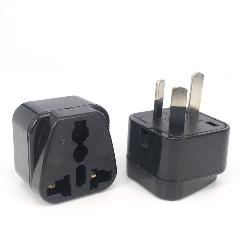 National Standard Three Pin Plug and Australian Three Flat Pin Plug travel adapter