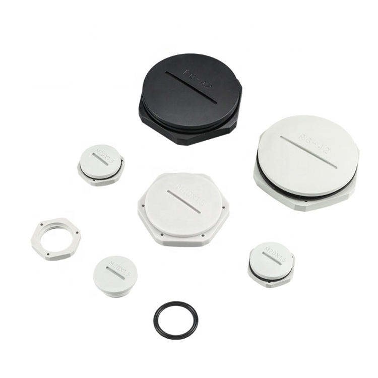 ML Factory directly Waterproof PG16 M16 M20 M32 Nylon Cable Gland Blind Stop Plug nylon screw plugs