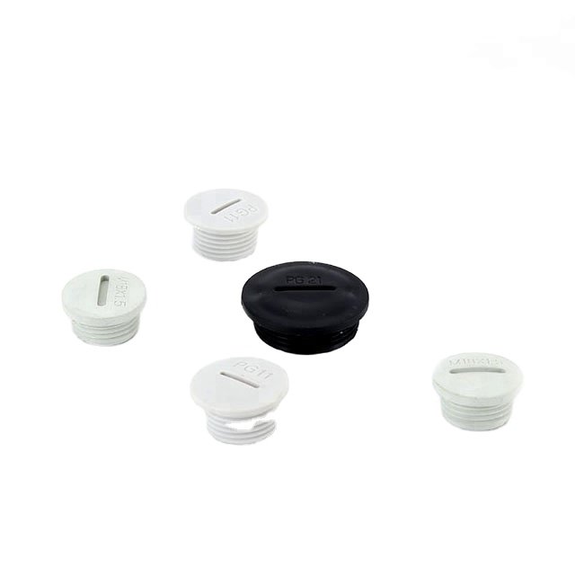 HOONSUN Cable Accessories IP67 waterproof Circle/round brass screw plug m12 m20 thread use for cable gland