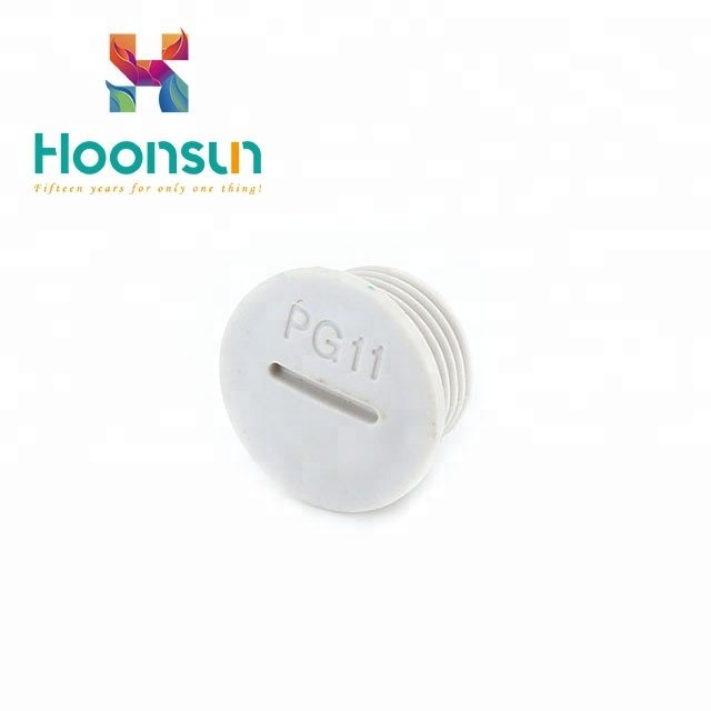 HOONSUN Cable Accessories IP67 waterproof Circle/round brass screw plug m12 m20 thread use for cable gland