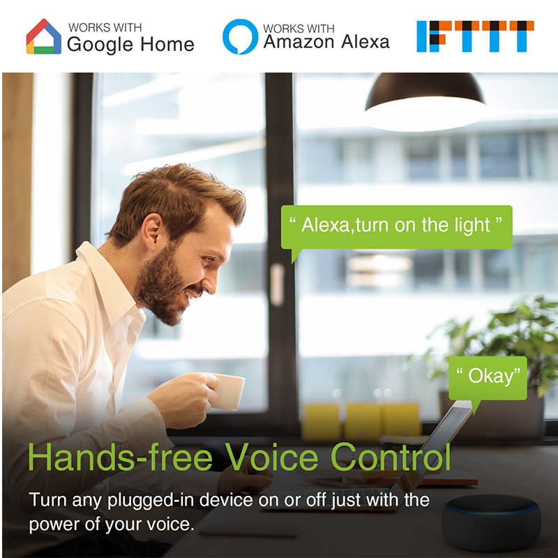 AM hot sales gosund US Standard Wifi Smart Socket Tuya Smart Life Google Home Alexa Mini smart plug