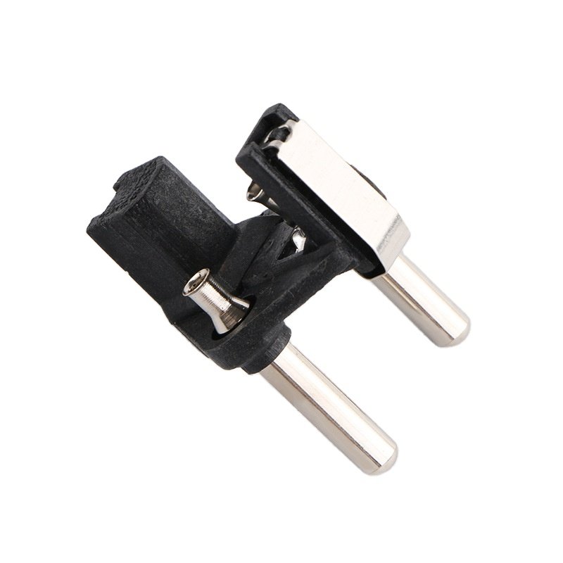 wholesale Schuko Plug Insert 4.8mm Europe Solid 3 Pin Brass Plug Insert Eu 2 Pin 3pin Plug Insert