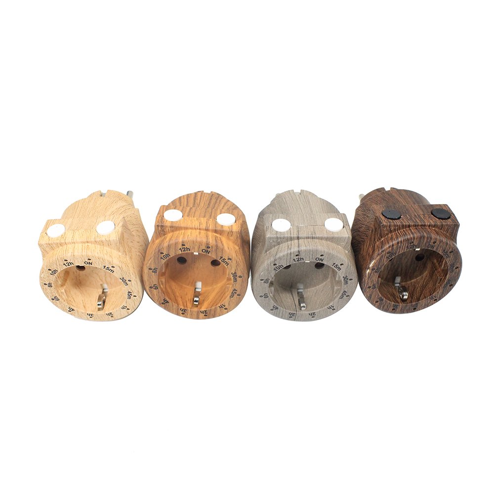 2024 EU 12 Hours CountdownTimer Single Outlet Plug Switch Timer Socket
