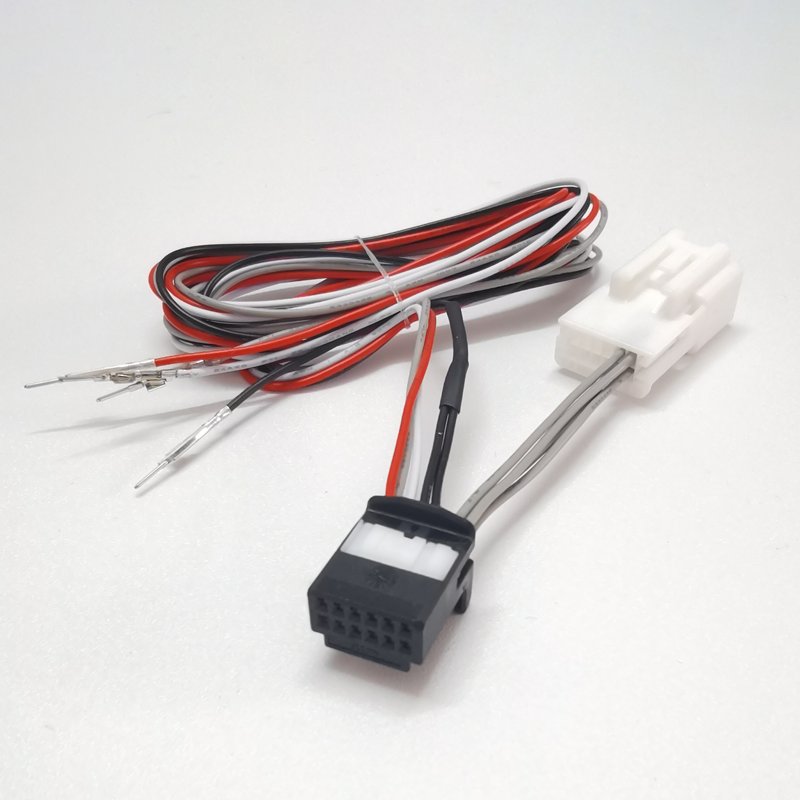 custom 025 plug HSG ASSY S/BODY 12P car automotive audio wiring harness assembly 1376675-1 1565894-1