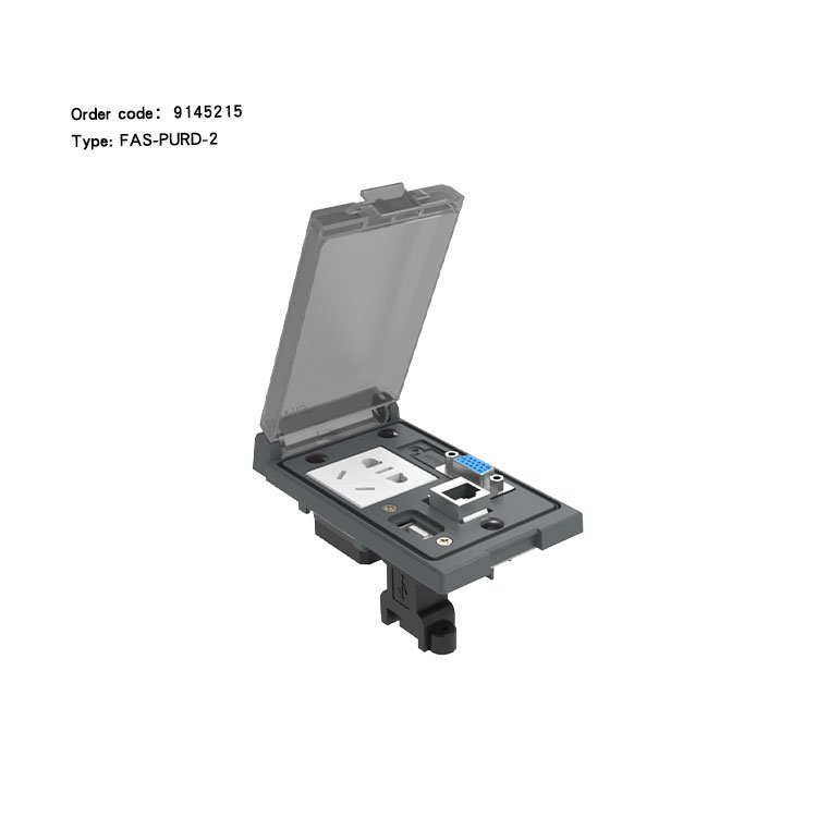 Factory Waterproof Plastic boxes with electrical sockets and switches usb power socket as murr