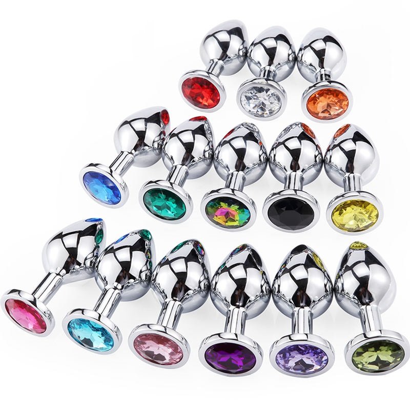 Wholesale sexual wellness products metal Small size plug anal toys for men