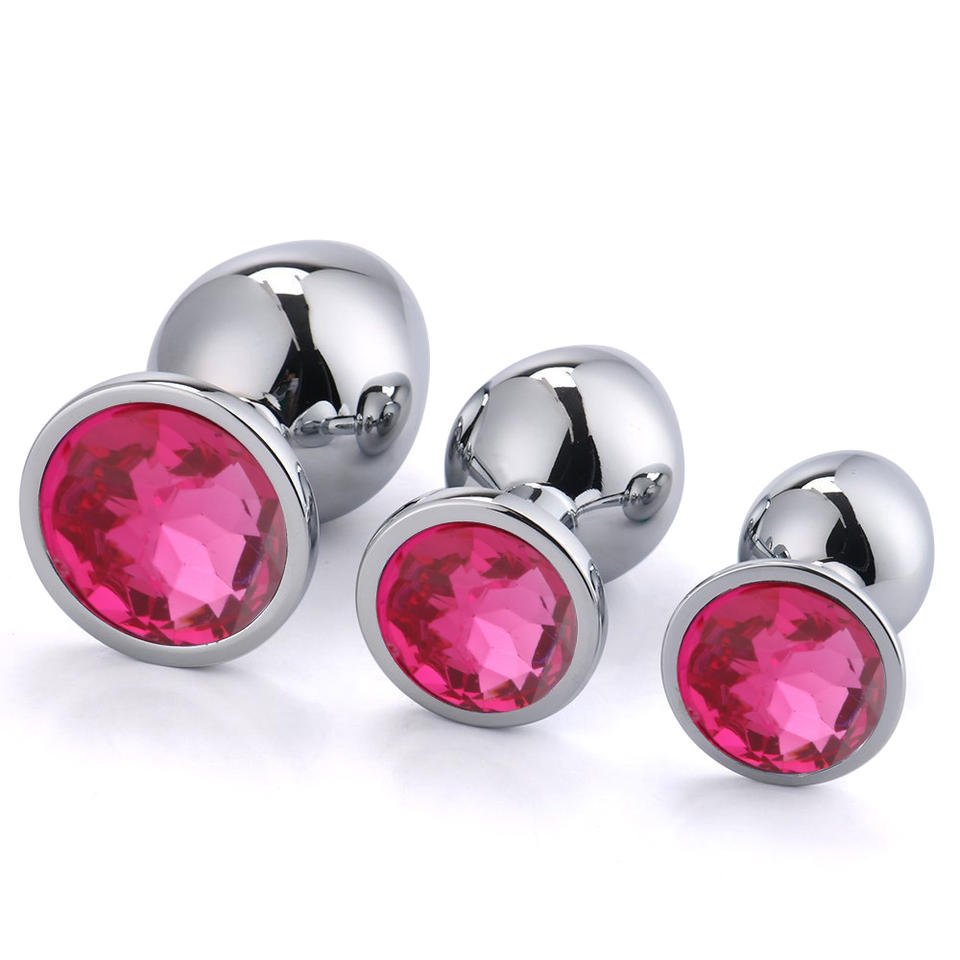 Wholesale sexual wellness products metal Small size plug anal toys for men
