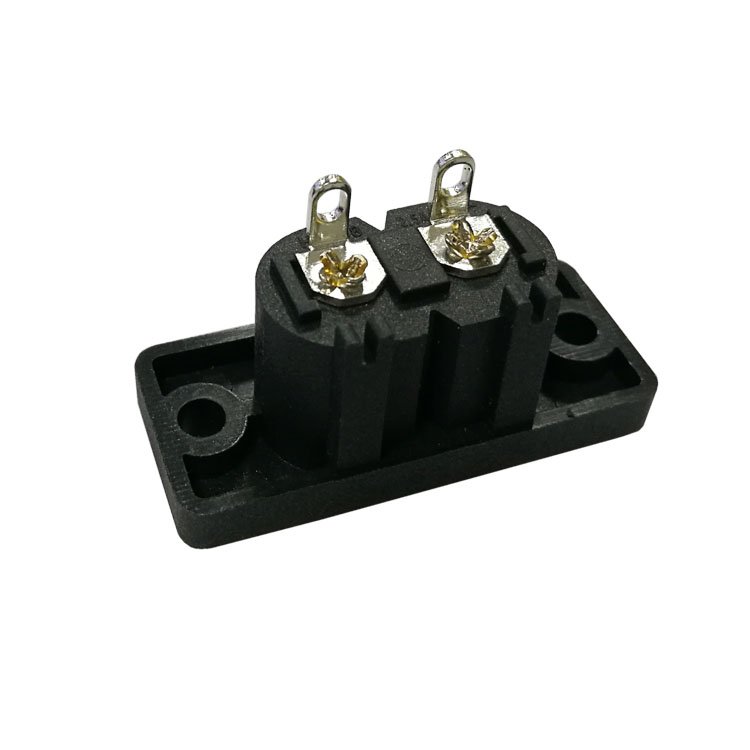 Adapter iec c7 power cord pcb type 110v plug 2 male inlet socket