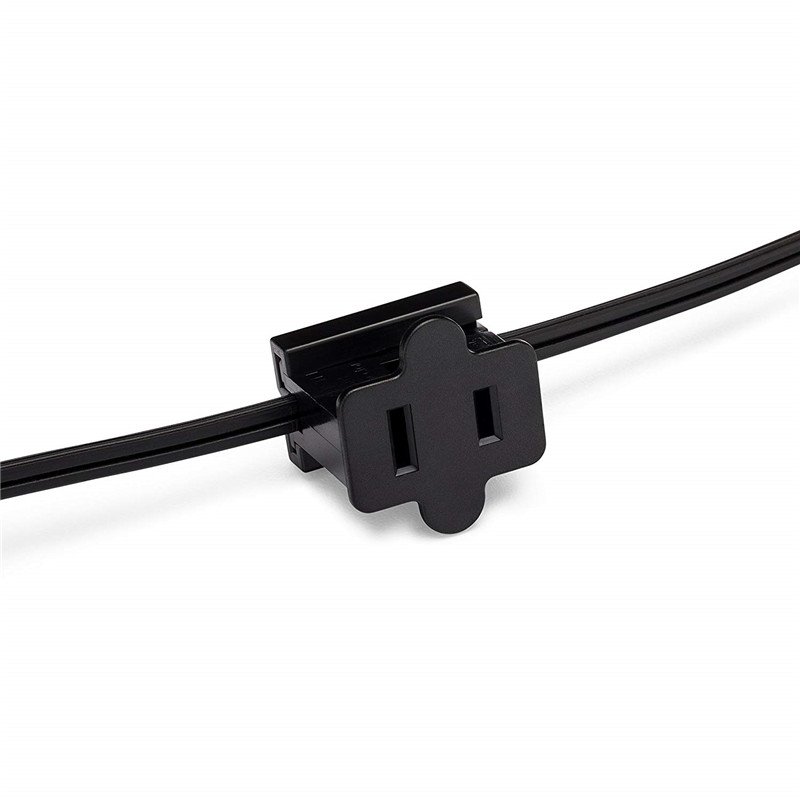 125V SPT-2 Female Inline Vampire Gilbert Zip Plug 100 Pack