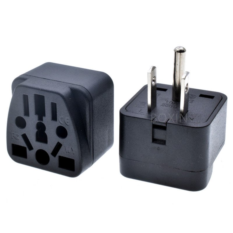 UK/US/SA/EU universal to US travel plug adapter supply CE Certification American To Multi-function Power Conversion Socket