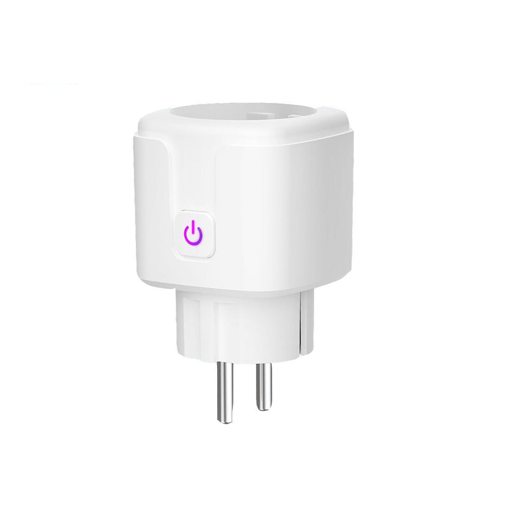Hot Selling Mini Wifi Tuya Smart Plug EU Standard Energy Monitoring Wireless Wall Switch Sockets Alexa Google supported Outlet