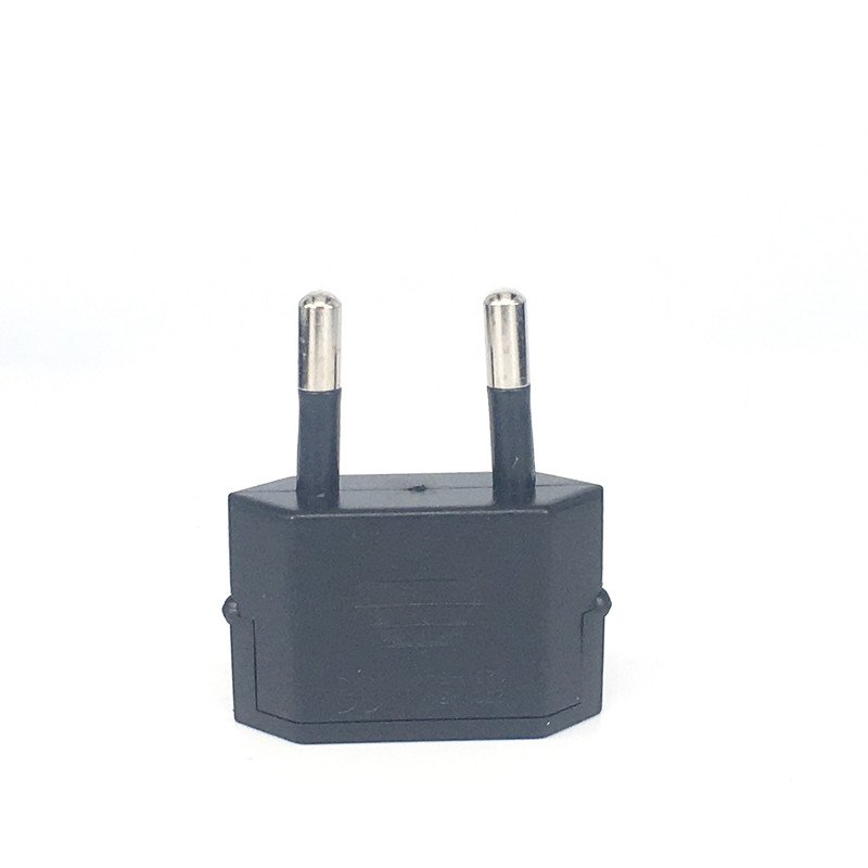 Small Model 9629 American USA to European Power Converter Outlet Plug Adapter