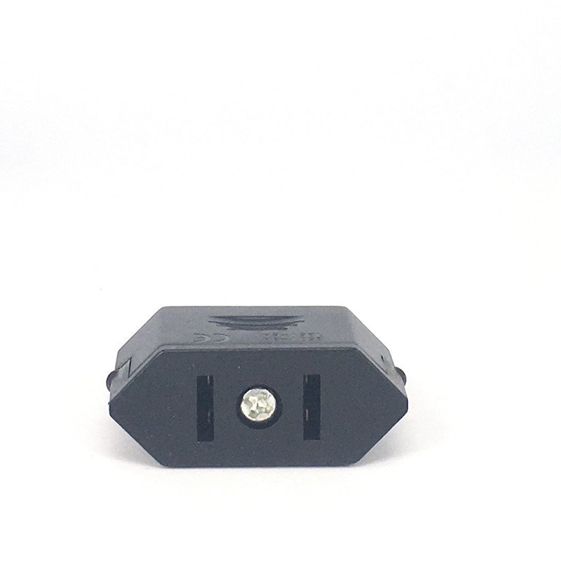 Small Model 9629 American USA to European Power Converter Outlet Plug Adapter