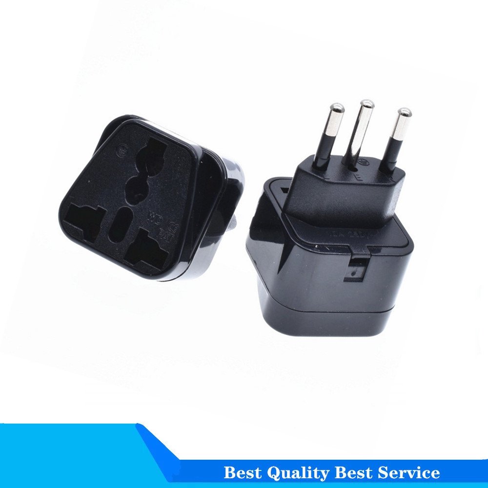 Switzerland Universal UK Europe AU USA to CH Grounded Travel Adapter Plug wall socket Switzerland PLUG adaptor