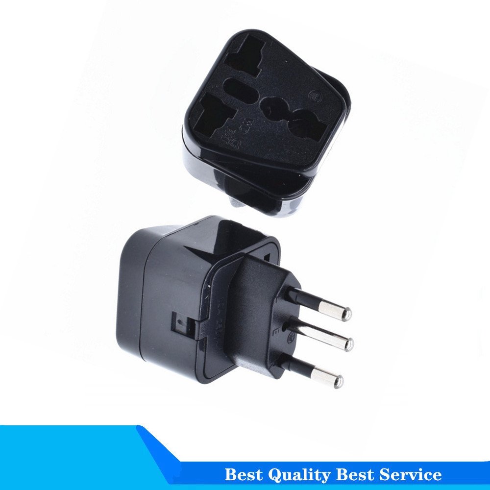 Switzerland Universal UK Europe AU USA to CH Grounded Travel Adapter Plug wall socket Switzerland PLUG adaptor
