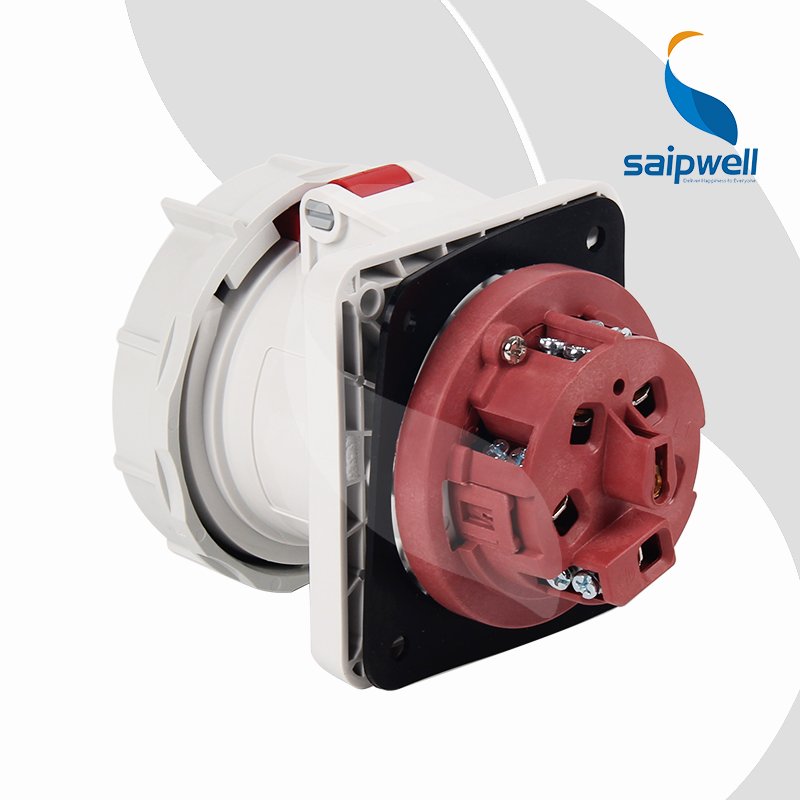 China Supplier Saip/Saipwell Male IP67 Industrial Socket Plug and Socket