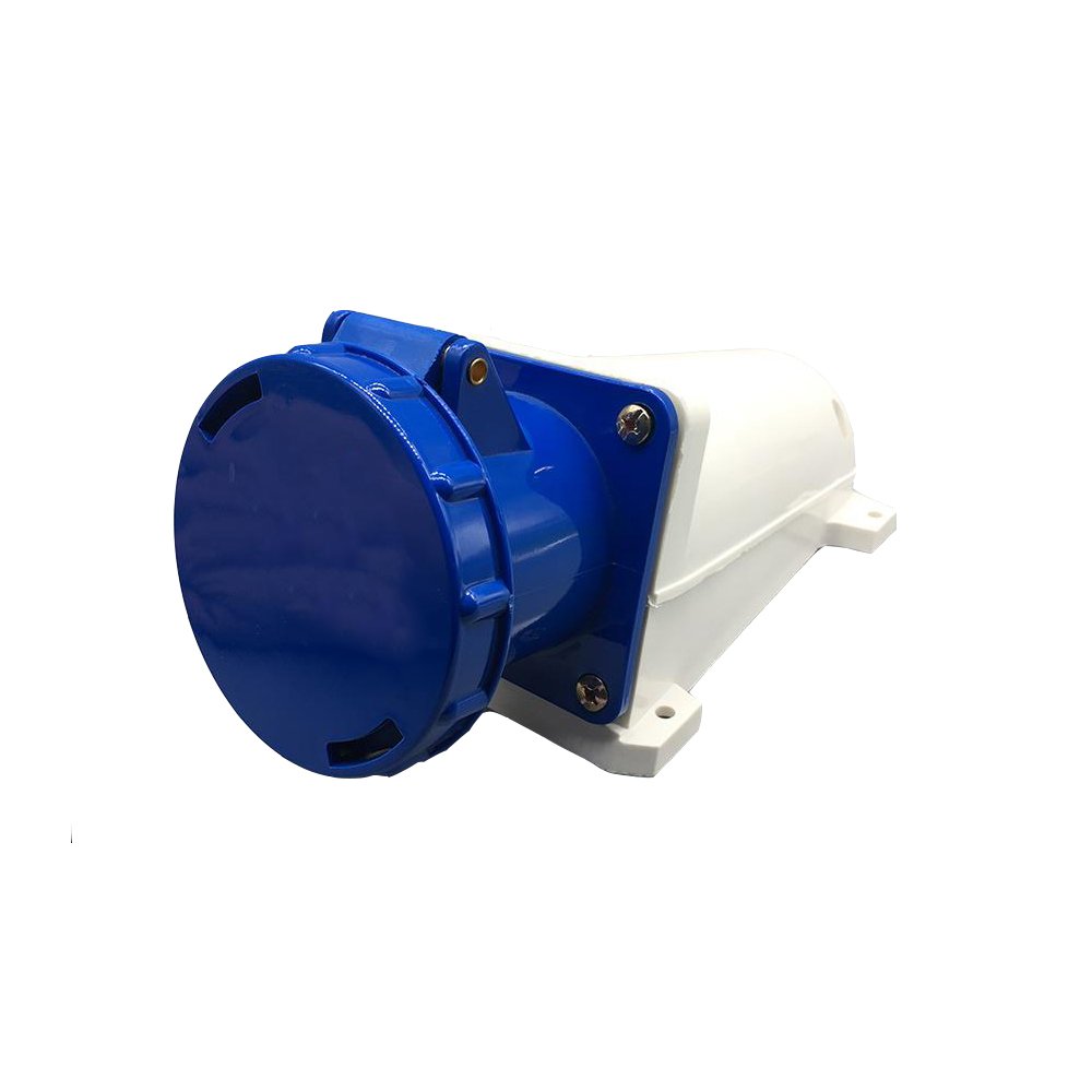 Industrial 63A Plug with Socket 220V 2P+E IP67 Interconnection Devices 2P+E IP67 Coupler socket