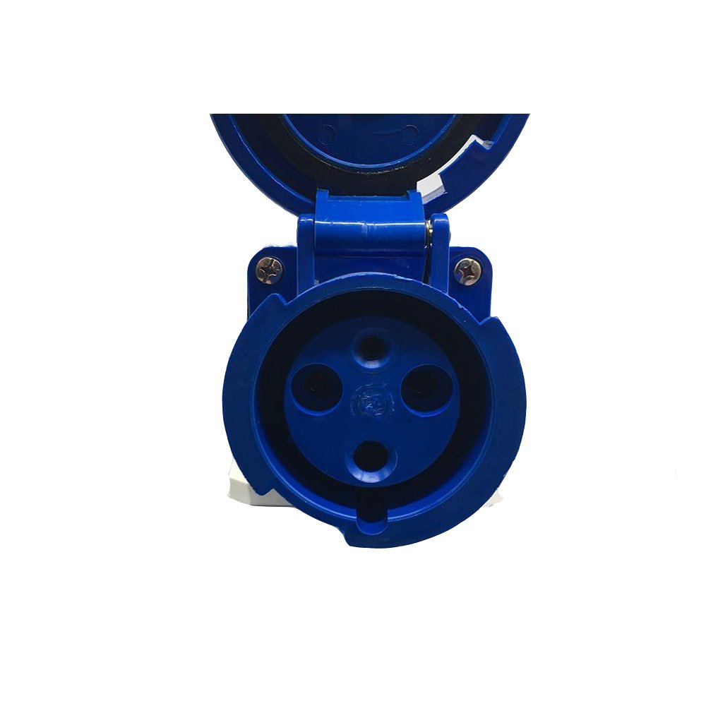 Industrial 63A Plug with Socket 220V 2P+E IP67 Interconnection Devices 2P+E IP67 Coupler socket