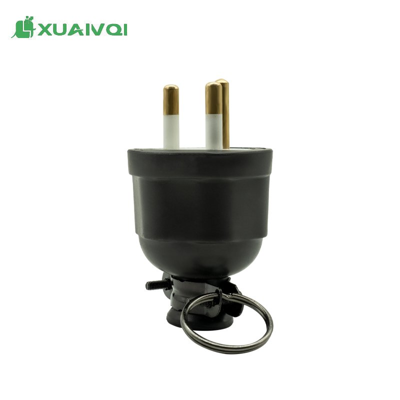 Popular Mini Universal Adaptor Plug 3 Pin 16A Black Power Plug for Thailand Market