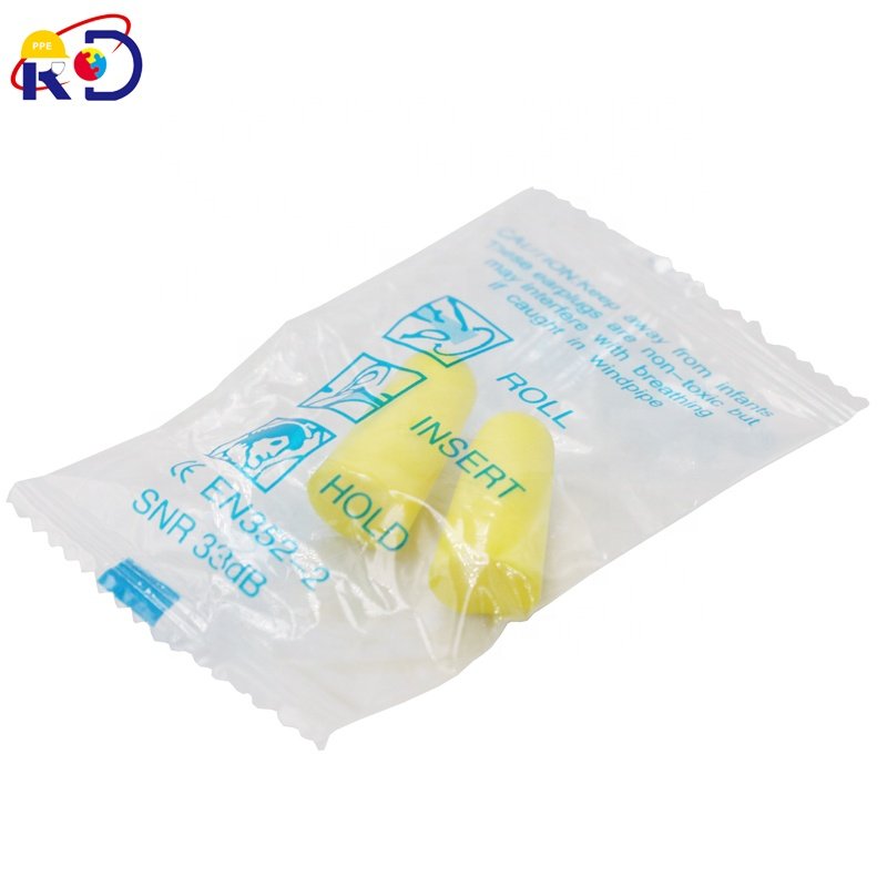 PU Foam Soft Comfortable Ear Plug Noise Reduction Ear plug