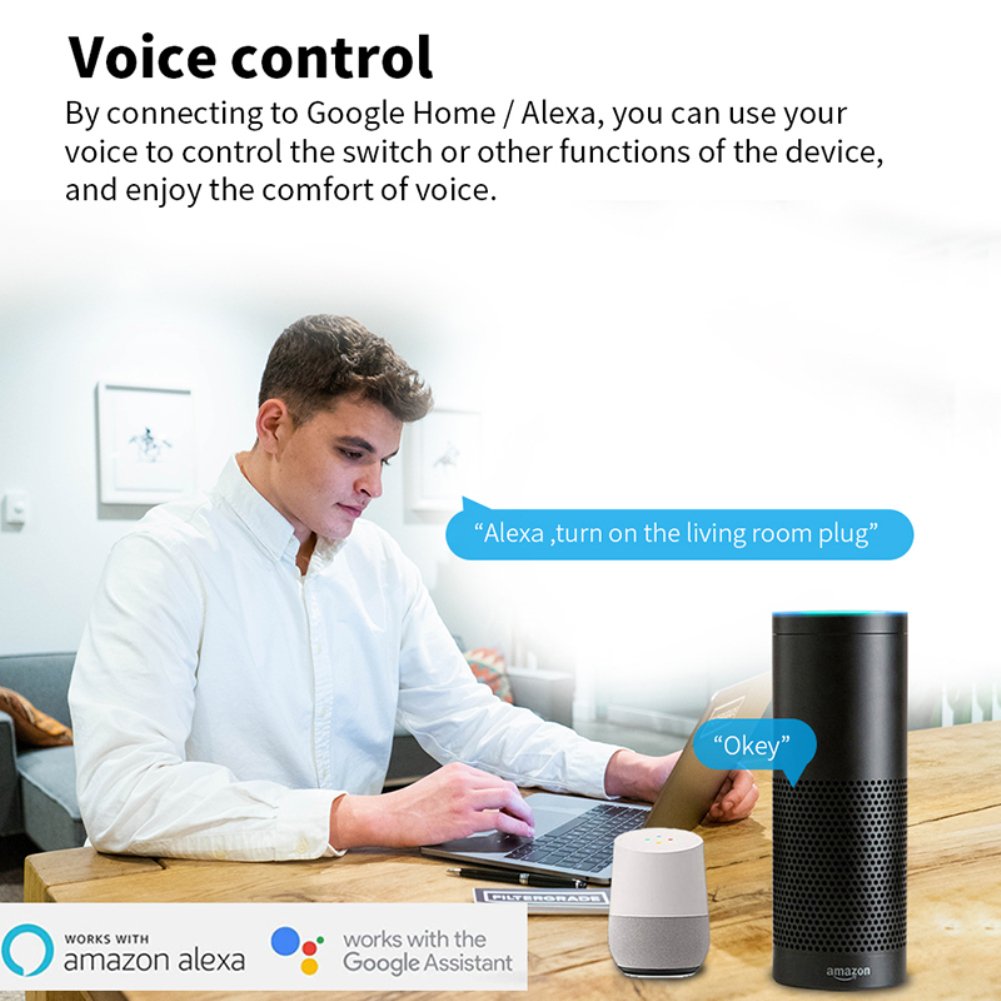 Top Quality Tuya 20A Zigbe Mini Alexa Multifunction Smart Home Intelligent Fashion Socket Plug
