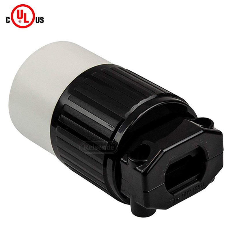 Nema 5-20r Industrial Grade 20a125v Straight Blade Cord Connector 2p 3w LK5520R Usa Female Plug