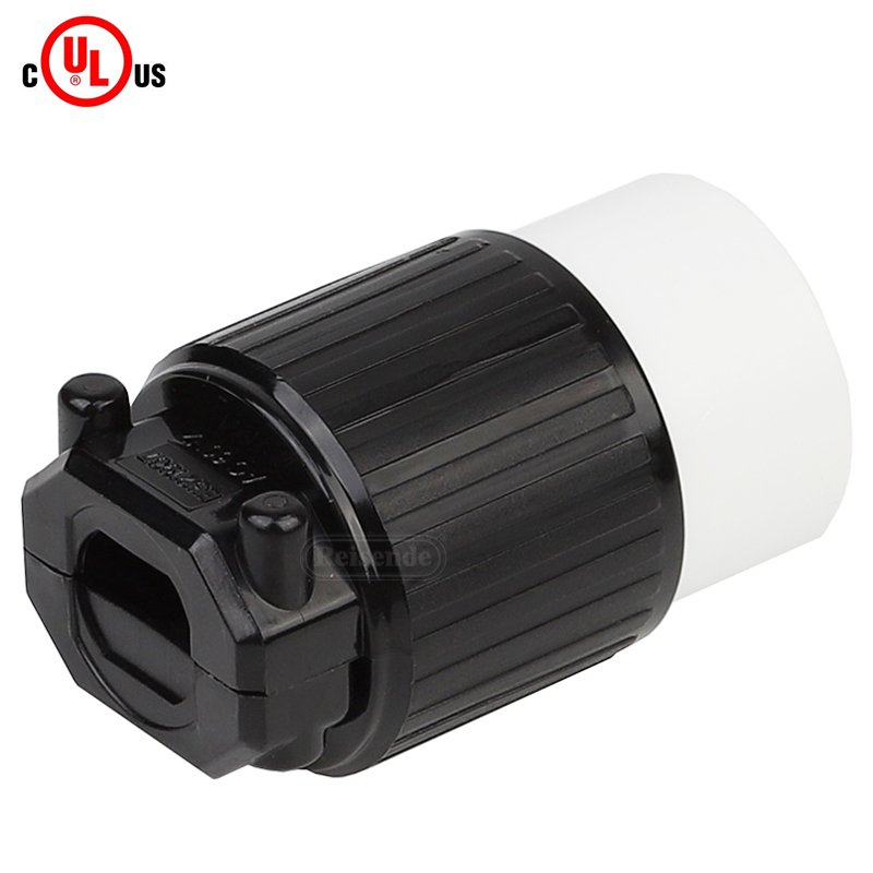 Nema 5-20r Industrial Grade 20a125v Straight Blade Cord Connector 2p 3w LK5520R Usa Female Plug