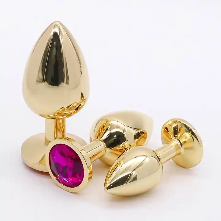 2022 New Anal plug Bdsm Fetish Sm Set Metal Butt Plug 1 Pcs Adult Sex Toy For Man Women Couple