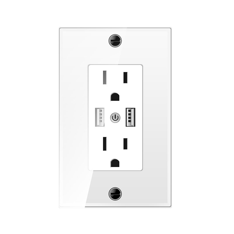 Lanbon US standard socket 2.4A USB smart timing function wifi zigbee plug smart home life